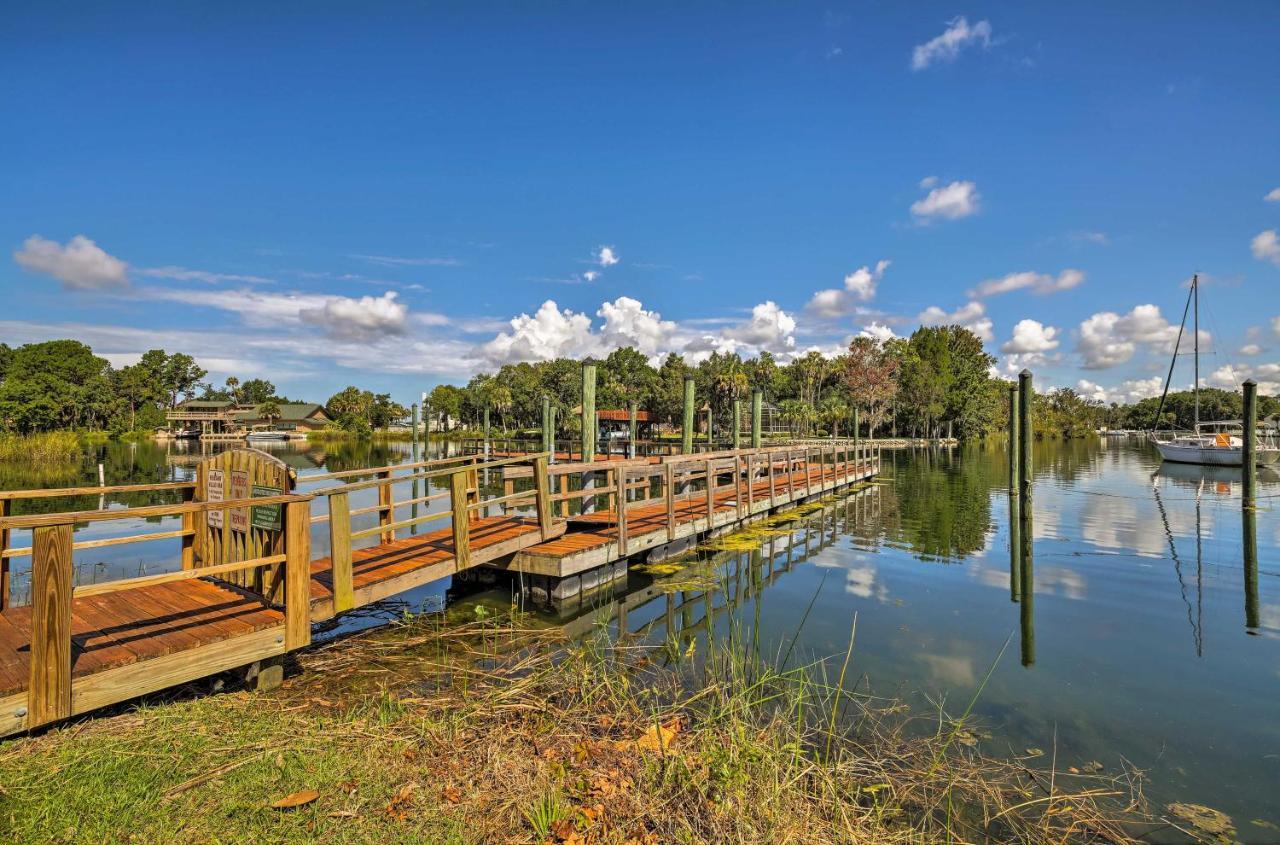 Crystal River House Scalloping And Dock, Gulf 7 Mi! المظهر الخارجي الصورة